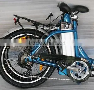 20 Inch Fashionable CE Foldable Electric Folding Bike for Women thumbnail-6
