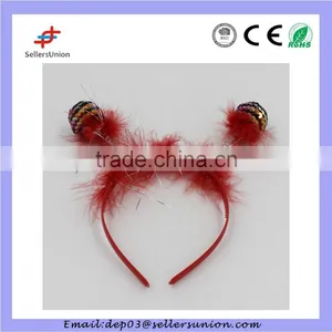 2015 Feather Bling Bling Sequins Ball Party Hair Accessories For Kids thumbnail-2