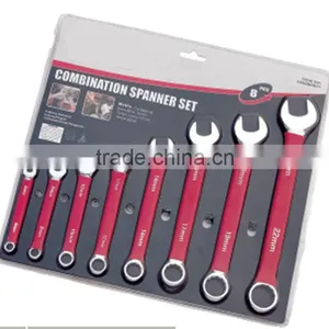 8 Pcs Combination Spanner Set Wrench Set 6mm-22mm With High Quality thumbnail-1