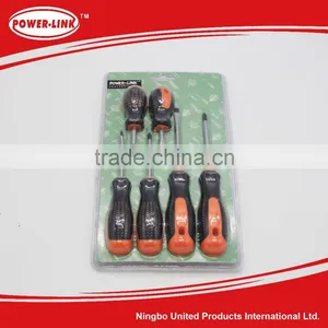 6pc CRV Screwdriver Hand Tools Set thumbnail-1
