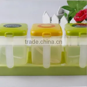 OEM Home Kitchen Food-Grade Plastic Seasoning 3 Samll Box Spice Storage Container Jar Supplier In ShenZhen thumbnail-2