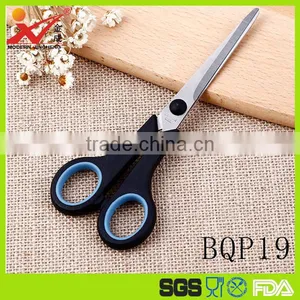 New Material Students Office Stainless Steel Blade Rubber and Plastic Scissors thumbnail-1