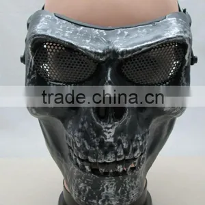 Seal Skull Skeleton Full Face Protector Mask Brown&Black thumbnail-1