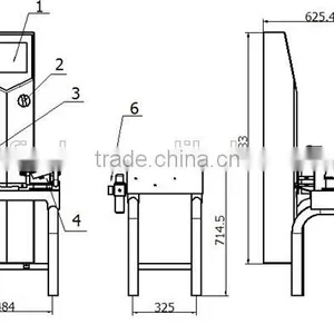 Conveyor Belt Metal Detector and Check Weigher. Metal Detector for Food Processing Inspection With Check Wigher thumbnail-5