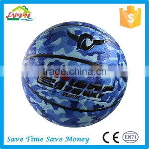 New Model Camouflage Pattern Basketball, pu Leather Size 7 6 5 3 1 Basketball thumbnail-1