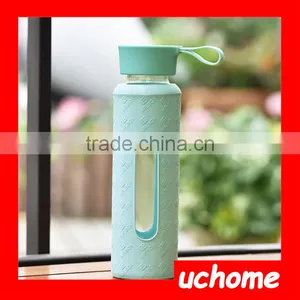 UCHOME Clear Empty Glass Water Bottles Sports Drinking Bottles Automotive Glass Bottles thumbnail-4