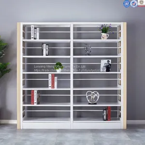 Titanium Alloy Laeral Plate Metal Double Side Library Book Storage Shelves thumbnail-3