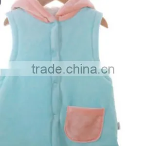 Fashional Organic Cotton Girl and Boy Baby Vest thumbnail-1
