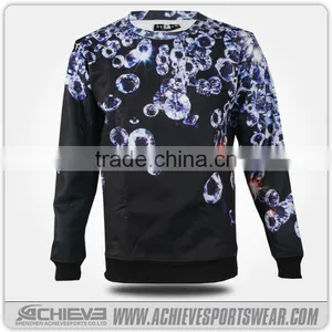 Sublimation Custom Cheap Wholesale Fashion Long Sleeve Sweater Designs for Kids thumbnail-2