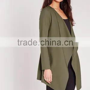 Outdoor Women Cheap Khaki Thin Outer Layer Waterfall Jacket thumbnail-4