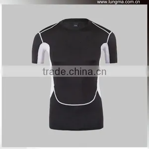 Short Sleeve 3D Full Sublimated Breathable Mesh Compression Shirt Tops and Bottoms,Printed Seamless Shoyoroll Rash Guard thumbnail-1