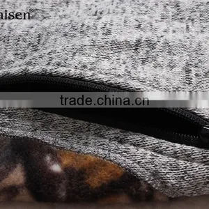 Cheap Camo Joint Sweater Fleece Zipper Men Jacket thumbnail-4