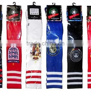 Striped Football Socks Soccer Socks thumbnail-3