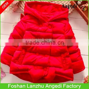 Kids Winter Wear Girls Boutique High Quality Cotton Padded Jacket Superior Warm Coat in Fashion Design thumbnail-3