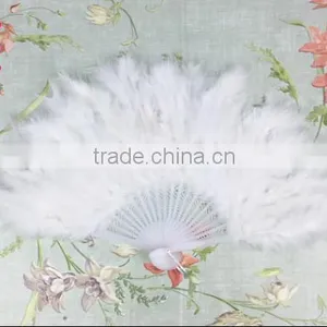 Wholesale Good Quality Multicolor Turkey Feather Fan thumbnail-6