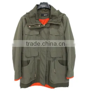 2014-2015 Beautiful Long Style Long Denim Coat for Women Coat Women in Turkey thumbnail-2