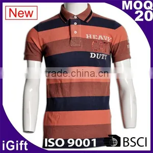 Factory Wholesale New Design Pima Cotton Polo Shirt thumbnail-1