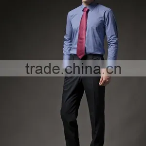 2015 New Fashion Men's Business Shirt 100% Cotton,Ex-factory Price thumbnail-3
