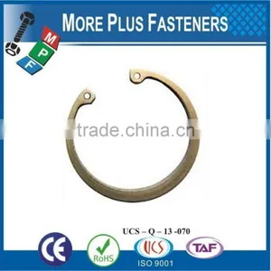 Made in Taiwan Internal Circlip Bore Size Brass Internal Circlip Stainless Steel Internal Circlip thumbnail-2