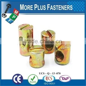 Made in Taiwan Cross Dowel Barrel Nut thumbnail-1