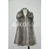 Faux Fur Vest, Fake Fur Vest, Artificial Fur Vest AR-8522 thumbnail-1