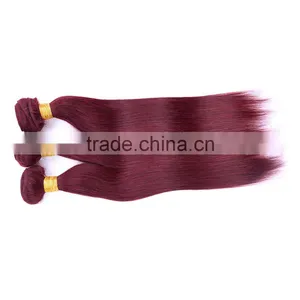 Best Selling Products In America Hair Weaving 99j Color Unprocessed Virgin Malaysian Straight Hair thumbnail-3