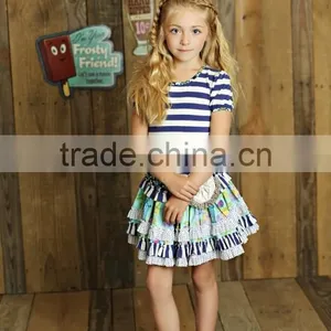 Conice Nini Girls Boutique Clothing Mustard Pie Sleeveless Clothes for Wholesale thumbnail-4