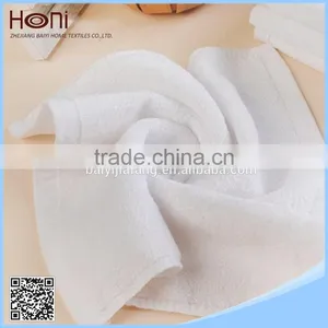 100% Cotton Woven 21S Yarn White Color Hotel Towels thumbnail-4