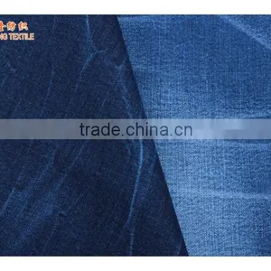 8.5OZ Ancient Cotton Indigo Denim Jeans Fabric thumbnail-3