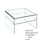 F-305 Clear Coffee Table thumbnail-1