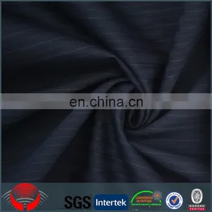Polyester Rayon Fabric Suiting Fabric With Stripe/stripe Fabric for Suiting thumbnail-1