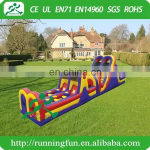 0.55mm PVC Materia Boot Camp Inflatable Obstacle Type Cheap Inflatable Obstacle Course For Sale thumbnail-2