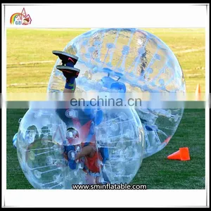 Grass Football Sport Crazy Games Inflatable Loopy Soccer Bubble Belly Bouncing Ball Stress Ball For Kids and Adult thumbnail-4
