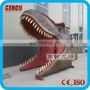 Outdoor High Quality Theme Park Dinosaur Gate for Sale thumbnail-1