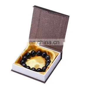 Traditional Square Jewelry Box With Mirror thumbnail-2