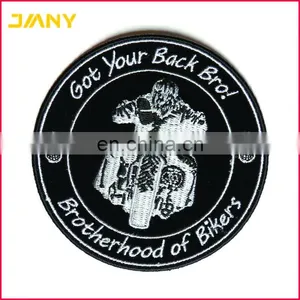 Custom Iron on Embroidered Adhesive Clothing Patches thumbnail-2