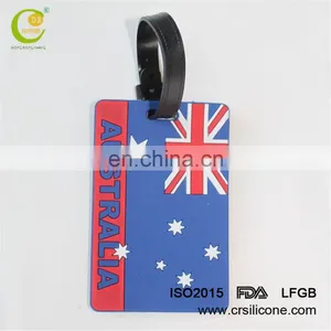 Direct Sale Custom Personalised Eco-Friendly Pvc Luggage Name Tags From Factory thumbnail-2