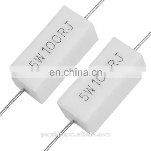 5W Cement 100 Ohm High Load Power Ceramic Wirewound Resistor thumbnail-3