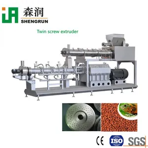 Floating Extruded Fish Feed Pellet Extruder Machine thumbnail-3