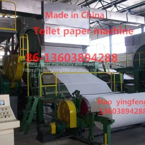 1880mm Paper Production Machinery , Toilet Paper Machine Manufacturer thumbnail-2