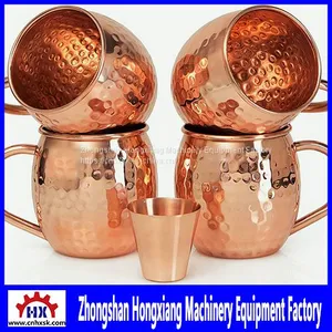 Handcrafted Copper MoscowMetal Spinning in CNC Auto Metal Spinning Lathe Machines Equipment thumbnail-1