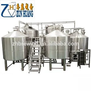 500 Liter Large Beer Brewery Equipment Stainless Steel Beer Brewing Kettles thumbnail-1