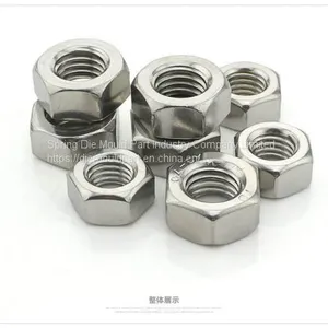 DIN931 DIN933 DIN934 Bolt Nuts in Carbon Steel and SS SDMP Make Standard Fastener thumbnail-4