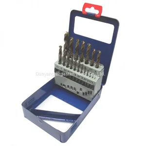 Cutting Tool 19 Piece 1-10mm, HSS Mechanics Length Drill Bit Set-135 Degree Split Point thumbnail-1