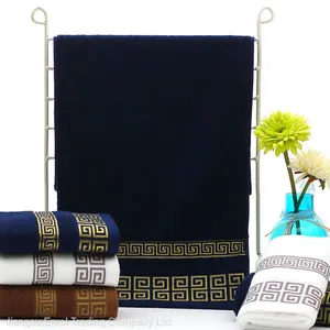 100% Cotton High Quality Luxury Soft Embroidered Hotel Towels thumbnail-3