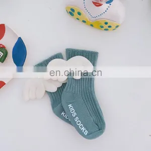Cute Angel Wings Children's Socks for Autumn and Winter New Glue Non-slip Baby Socks Boneless in Tube Baby Socks thumbnail-5