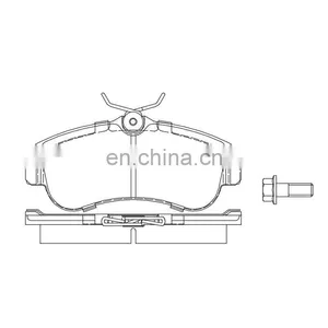 Brake Pads for NISSAN OE GDB3271 D1180 41060-2F025 thumbnail-1