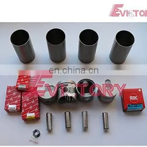 for Mitsubishi S4E S4E2 S4E-2 Water Oil Pump Piston Ring Liner Gasket Bearing thumbnail-2