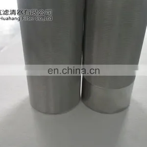 Ultra Fine 1 Micron Sintered Woven Wire Mesh 316L Sintered Metal Filter thumbnail-1