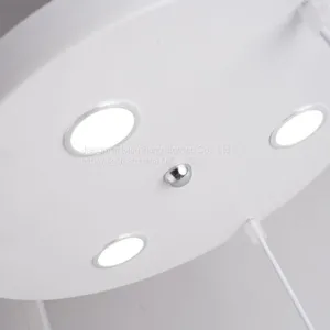 New Style Living Room Chandelier Northern Europe Simple Modern Small Maple Leaf Chandelier Dining Room Lamp LED Study Atmosphere Bedroom Lamp thumbnail-2